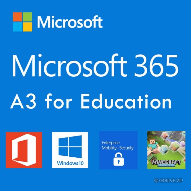 Microsoft 365 A3 for students use benefit - INIYAS Online shop