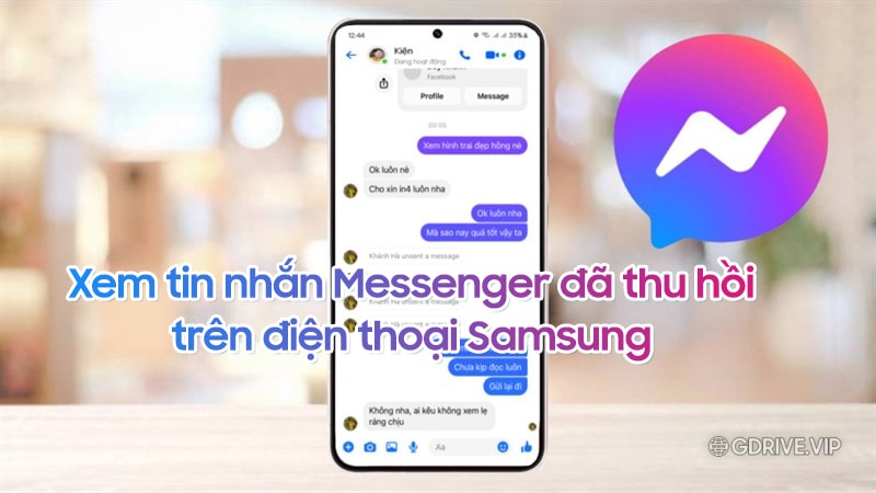 Hướng dẫn cách xem tin nhắn thu hồi trên điện thoại Samsung mà không cần sử dụng phần mềm thứ 3.