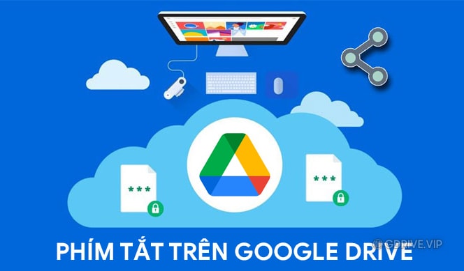 Phím tắt trong Google Drive