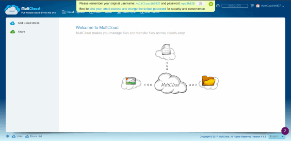 MultCloud: Quản lý hàng chục dịch vụ lưu trữ đám mây cùng một nơi